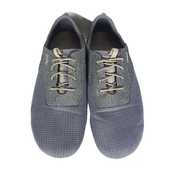 OluKai Men's Nohea Moku US 10 Gray Lace Up Flats Loafer Sneakers Shoes