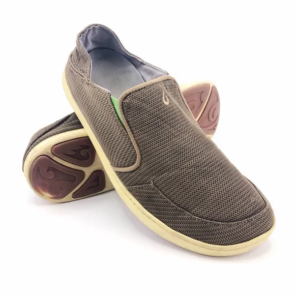 OluKai Nohea Mesh Slip-on Shoes Mens 11