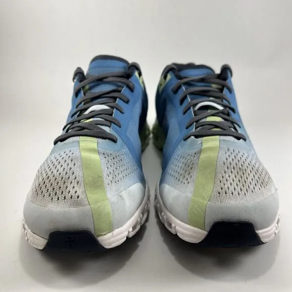 On Cloud Cloudflow Running Shoes Womens Size 10 Blue White Athletic Sneakers