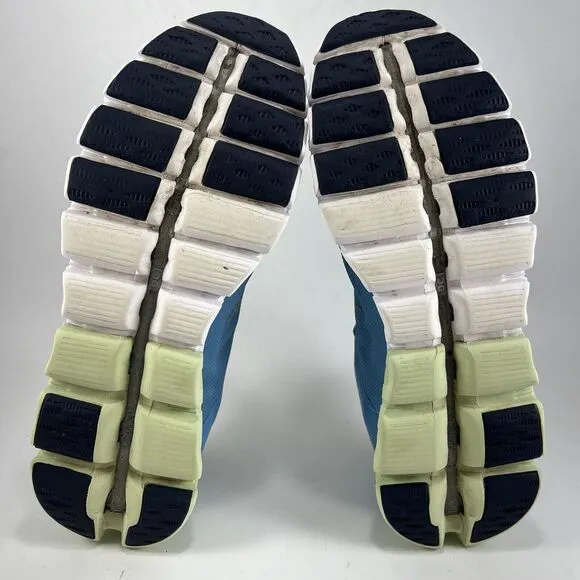 On Cloud Cloudflow Running Shoes Womens Size 10 Blue White Athletic Sneakers