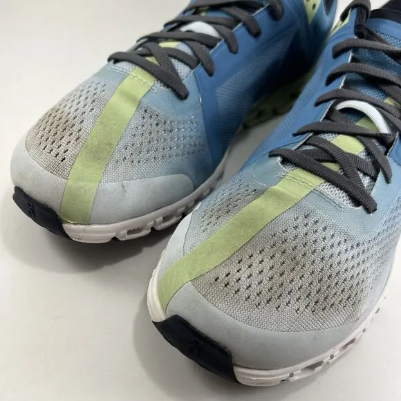 On Cloud Cloudflow Running Shoes Womens Size 10 Blue White Athletic Sneakers