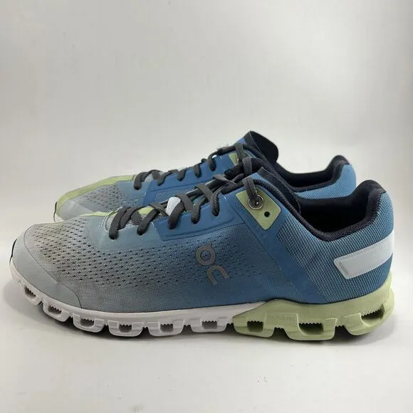 On Cloud Cloudflow Running Shoes Womens Size 10 Blue White Athletic Sneakers