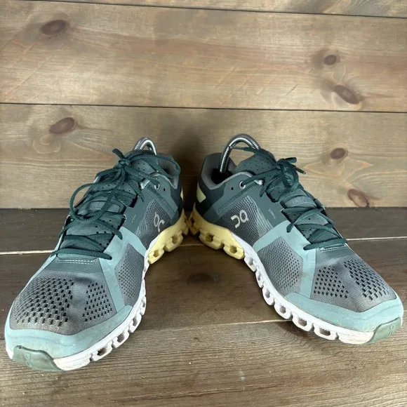 on cloud cloudflow womens size 9 shoes green athletic running sneakers