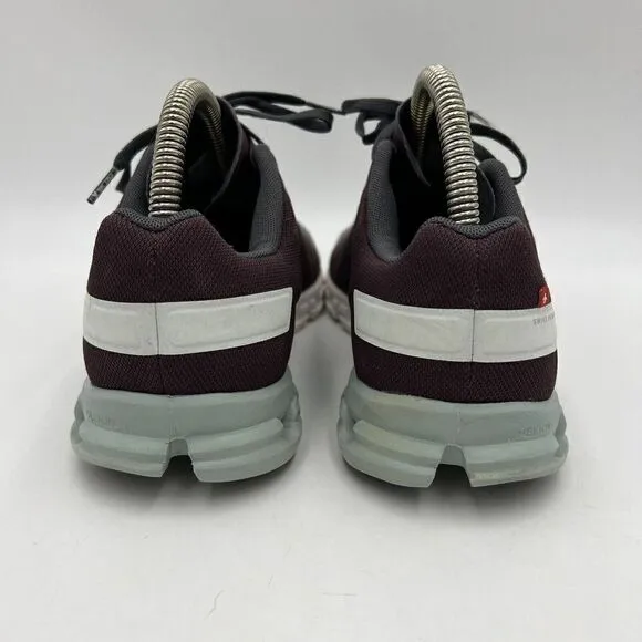 On Cloud Flow Women Size 9.5 Athletic Running Shoes Ombre Mulberry Mineral Aqua