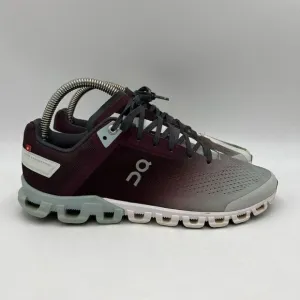 On Cloud Flow Women Size 9.5 Athletic Running Shoes Ombre Mulberry Mineral Aqua