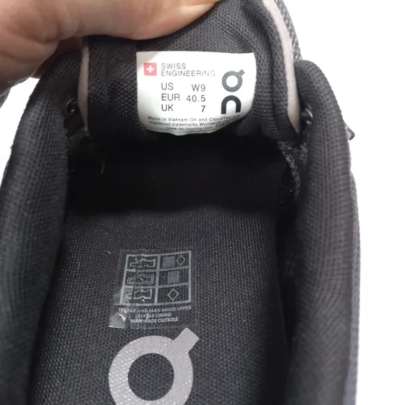 On cloud women's running sneakers