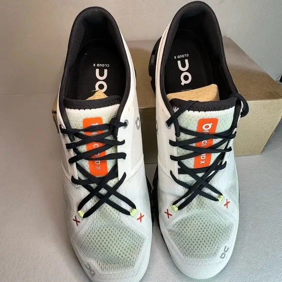 On Cloud X 3 Ivory Flame Men's Athletic Shoes casual running outdoor summer