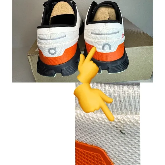 On Cloud X 3 Ivory Flame Men's Athletic Shoes casual running outdoor summer