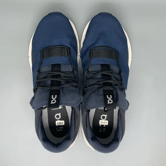 On Cloudnova Blue Running Shoes Men's Sz 12.5