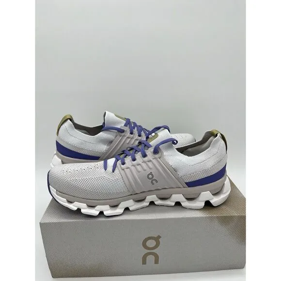 On Cloudswift 3 Size 6 Womens White Blueberry Purple Casual Running Shoes $160