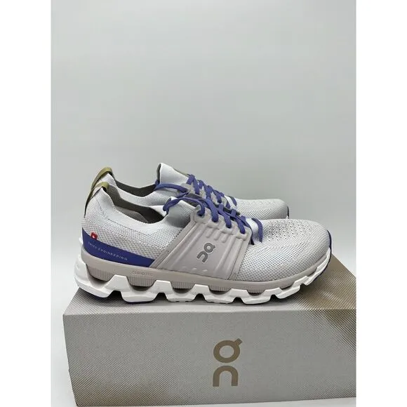 On Cloudswift 3 Size 6 Womens White Blueberry Purple Casual Running Shoes $160