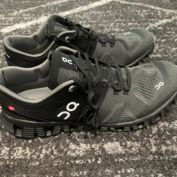 On Running Cloud X Men's Running Shoes Black Sizes 9.5