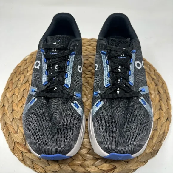 ON RUNNING Cloudeclipse Running Shoes Black Frost White Size 9 Men's
