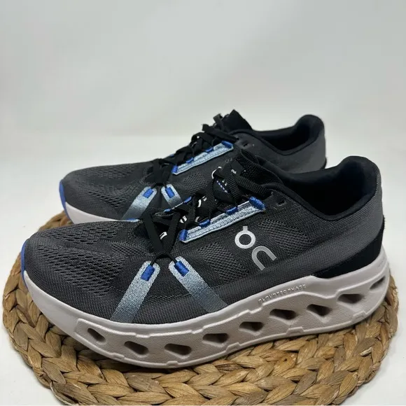 ON RUNNING Cloudeclipse Running Shoes Black Frost White Size 9 Men's