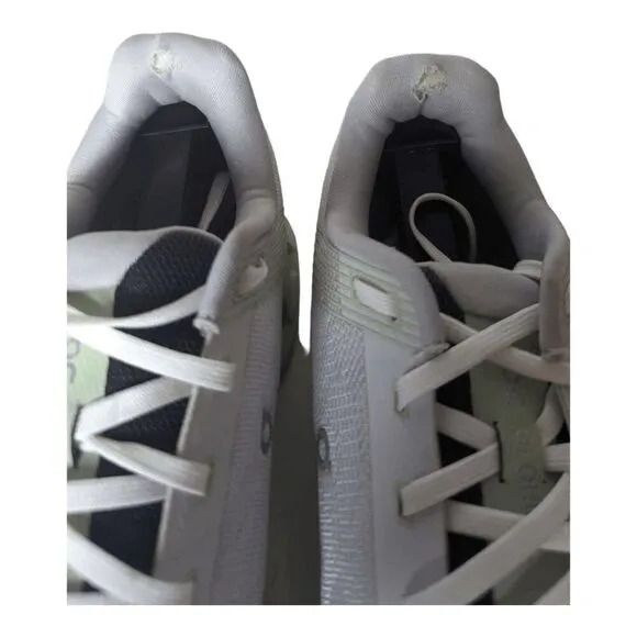 ON RUNNING Cloudgo &quot;Frost/Hay' Running Shoes Size 10.5