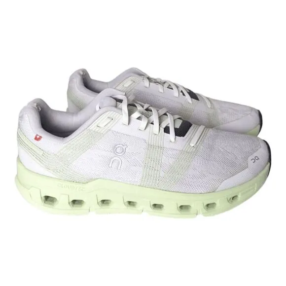 ON RUNNING Cloudgo &quot;Frost/Hay' Running Shoes Size 10.5