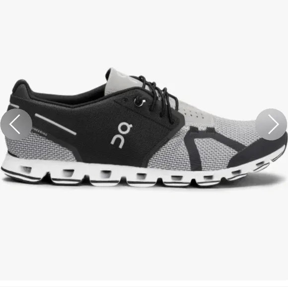 On Running Men's/Women's Black and Gray Running Shoes