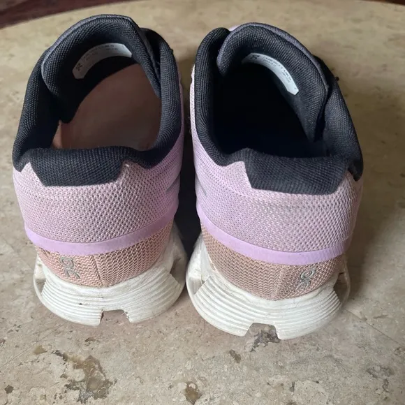 On Running Women's Purple and Black Running Shoes