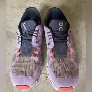 On Running Women's Purple and Black Running Shoes