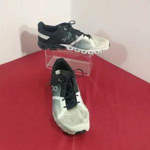 On Cloudflow 2.0 Mens Size 11 White Black Athletic Running Shoes Sneakers.