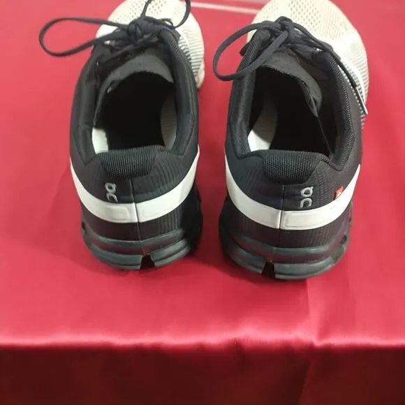 On Cloudflow 2.0 Mens Size 11 White Black Athletic Running Shoes Sneakers.
