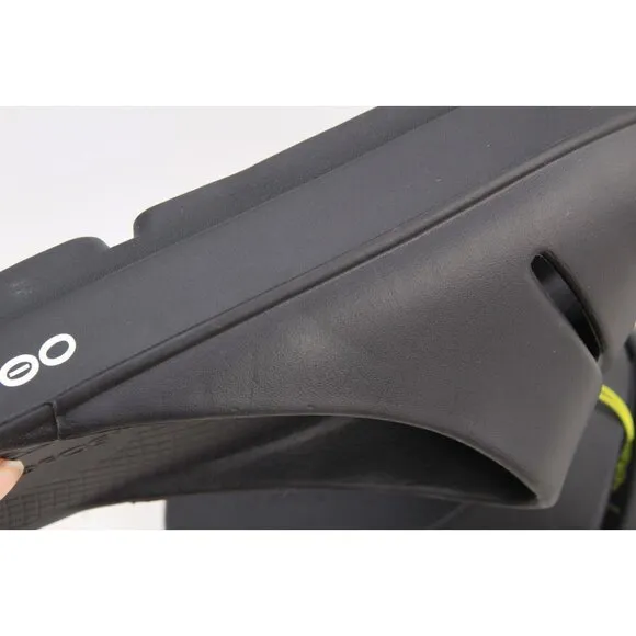 Oofos OOAHH Sandals Unisex Recovery Slide Shoes Black Unisex Mens 10