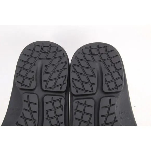 Oofos OOAHH Sandals Unisex Recovery Slide Shoes Black Unisex Mens 10