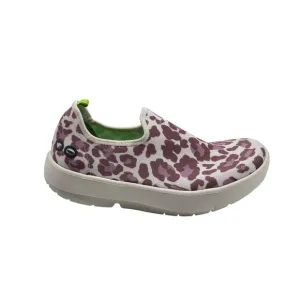 OOFOS OOMG Eezee Womens Rose Leopard Oofoam Slip On Shoes Sneakers Wom 6 EU37 3