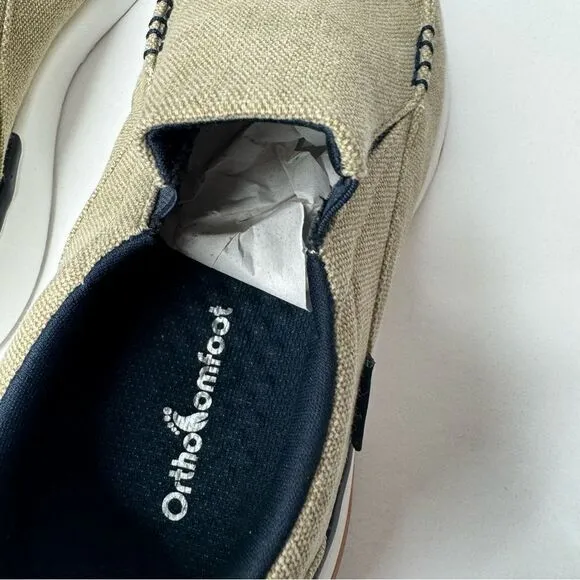 orthocomfoot men slip on shoes size 43