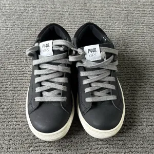 P448 Kids Black Sneakers