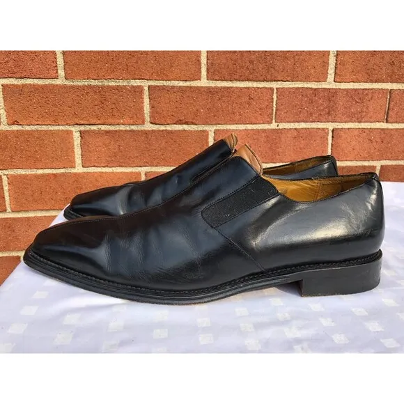 Paolo de Marco Men  genuine leather  Dress loafers Shoes size US 13 M