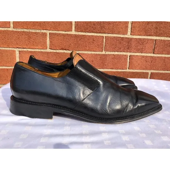 Paolo de Marco Men  genuine leather  Dress loafers Shoes size US 13 M