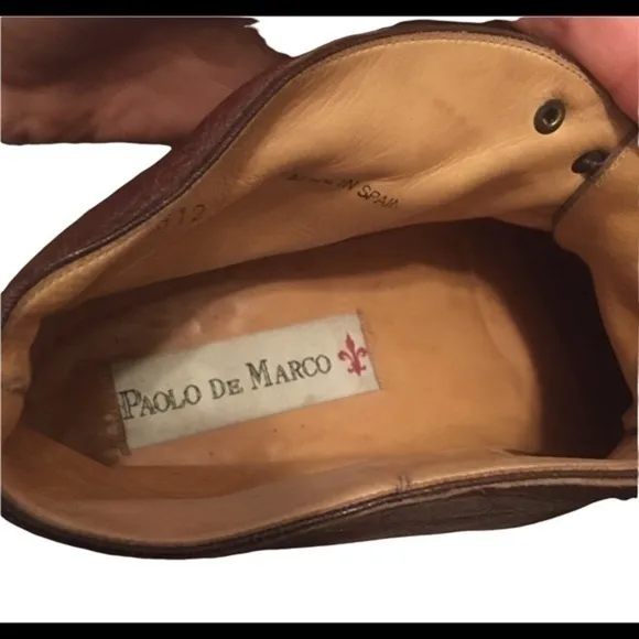Paolo De Marco Mens Dress Shoes 10 W