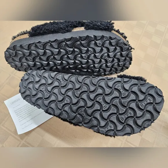 Papillion Daytona Shearling Sandals 6