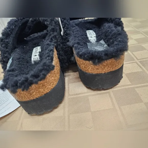 Papillion Daytona Shearling Sandals 6