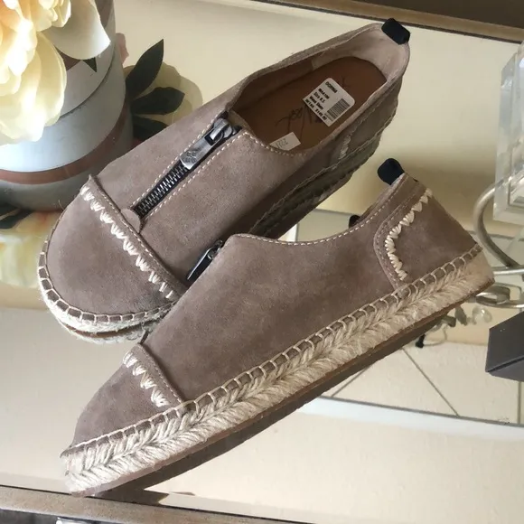 Patricia Nash Women Suede Edpadrille Flats Brown Shoes
