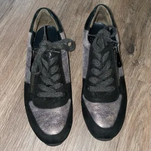Paul Metallic Zip Sneakers, Size - 4