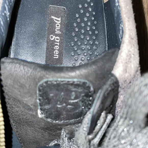 Paul Metallic Zip Sneakers, Size - 4