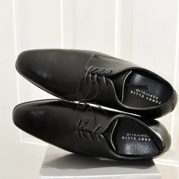 Perry Ellis Portfolio Men dress shoes - Black