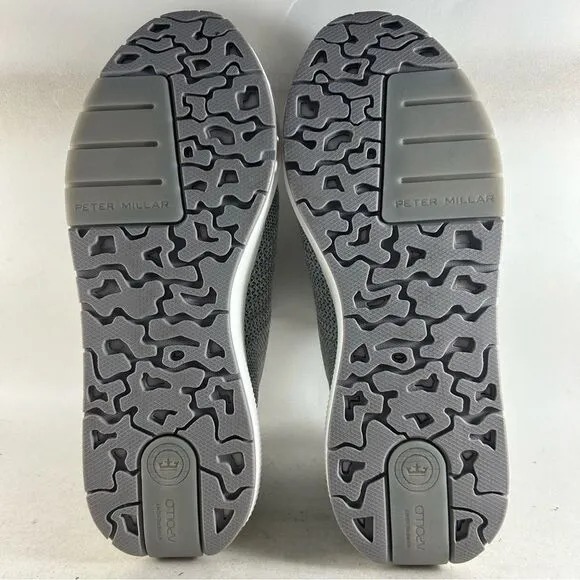 Peter Millar Hyperlight Apollo Womens Shoes Slip On Sneakers Gray Size 8.5