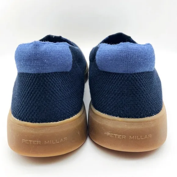 Peter Millar Men’s Navy Blue Sneakers Size 11 NWOT