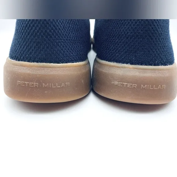 Peter Millar Men’s Navy Blue Sneakers Size 11 NWOT