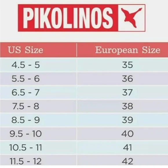 Pikolino embroidered block heel