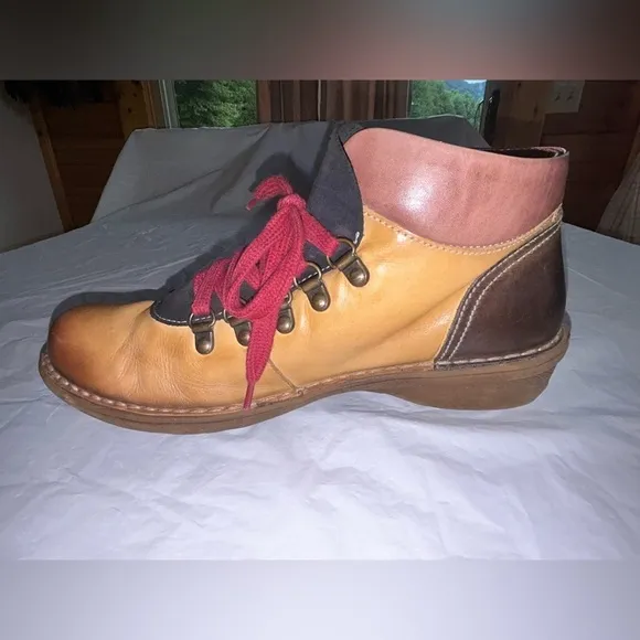 Pikolino's Uruguay Women's LeatherLace Up Ankle Boots 40