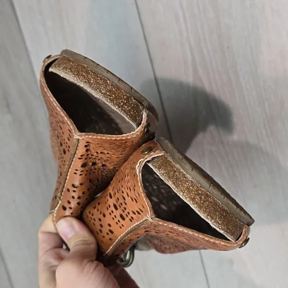 Pikolinos Women Leather Wedge Sandals shoes sz 41/10.5-11