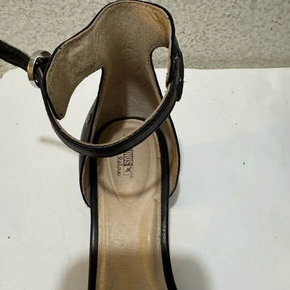 Pikolinos low heels Black ankle strap women’s  shoes EU 38 US 8