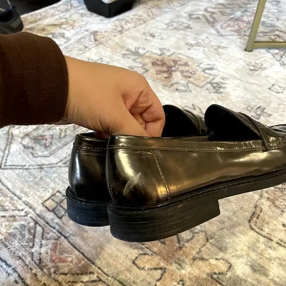 Pinch by Cole Haan Gunmetal &amp; Black Men's Dress Shoes SZ 10