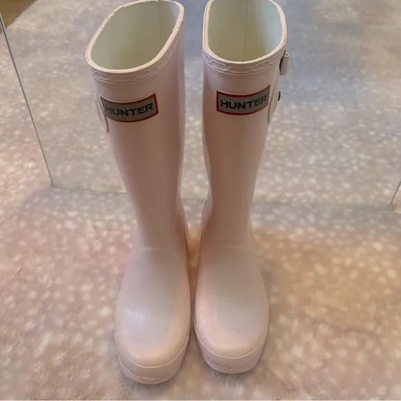 Pink Hunter Rain boots Size 2
