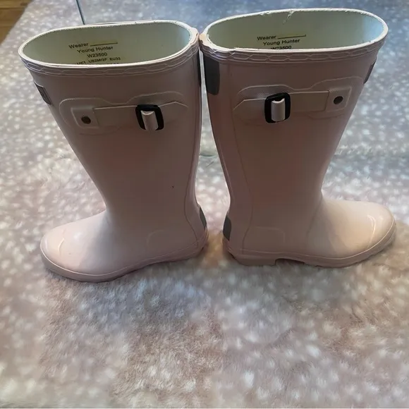 Pink Hunter Rain boots Size 2