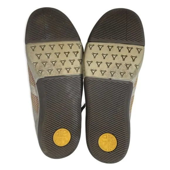 PLAE Butler Sandstorm Sneakers Unisex 9 Women's 7.5 Men's Gray Yellow Purple a32